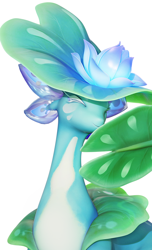 Aniimo aniimo leafy portrait official media